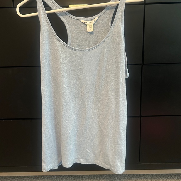 Athleta Tops - Athleta Light Blue Camisole Getaway Racerback Tank Top New With Tags